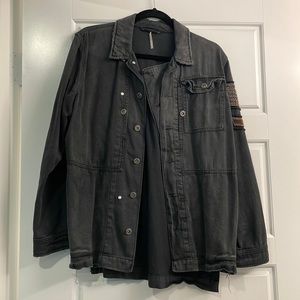 Free People Military Jacket